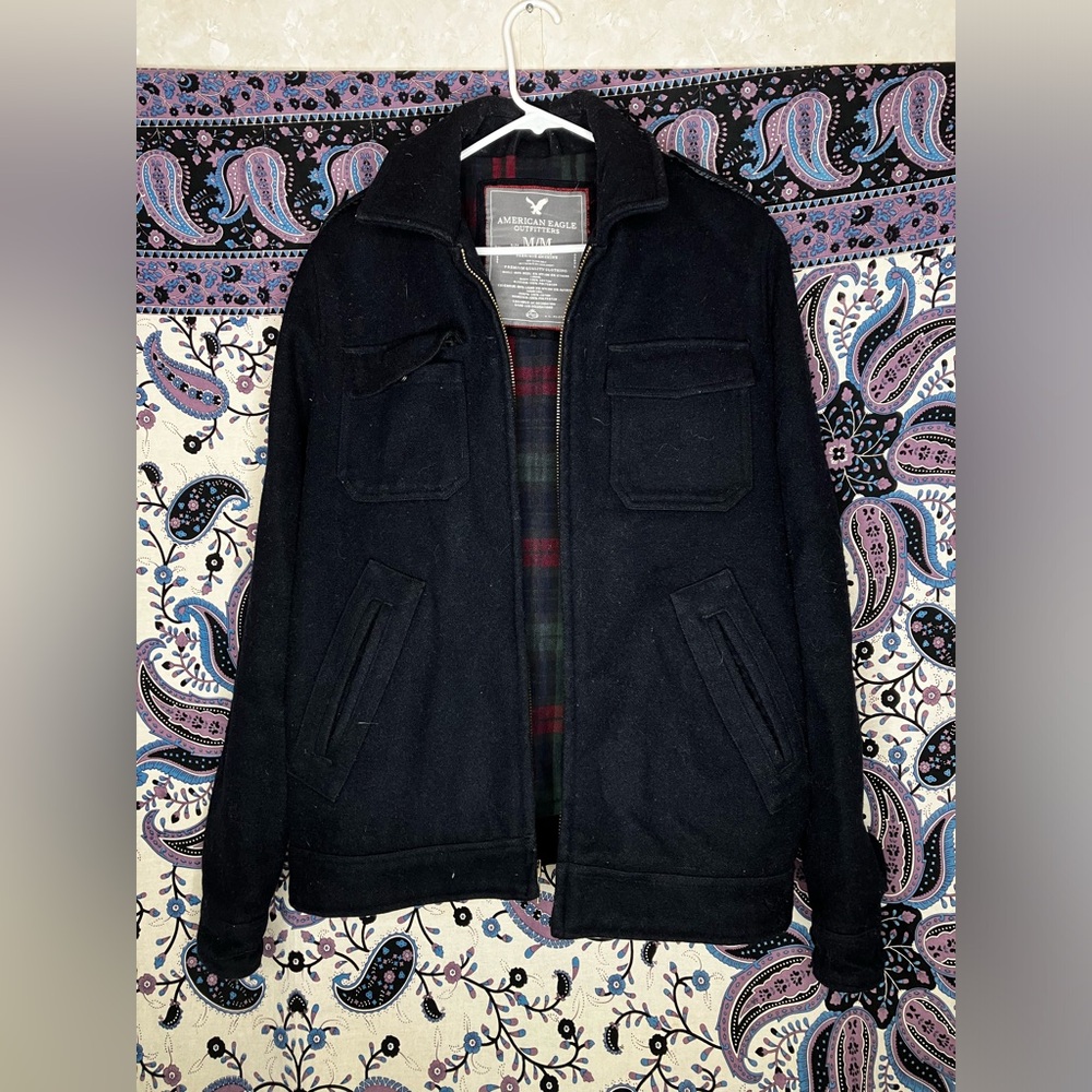 American Eagle wool barn coat